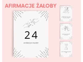 Karty – 24 afirmacje wspierające w żałobie