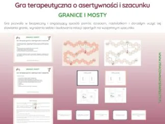 Granice i mosty, gra terapeutyczna o asertywności