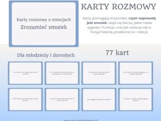 Zrozumieć Smutek, karty do rozmowy o emocjach