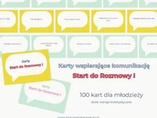 Start do Rozmowy, karty do pracy z młodzieżą nad komunikacją