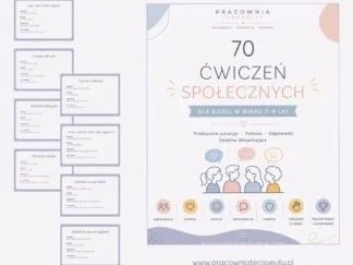 Ćwiczenia społeczne dla dzieci 7–9 lat 70 fiszek do rozwijania kompetencji społecznych